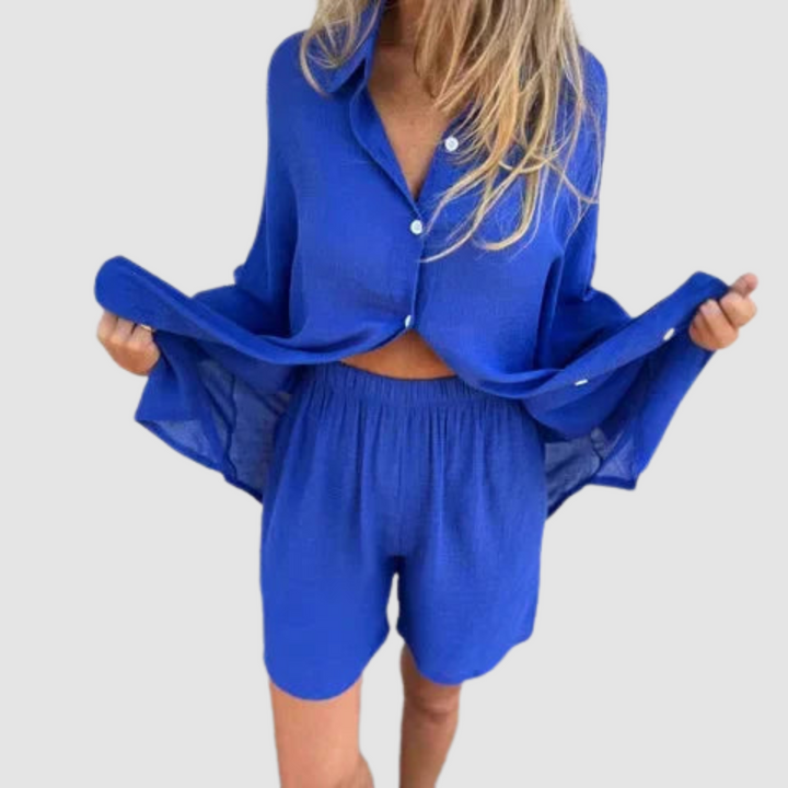 Gennie - Stylish Two Piece Set | Chic Casual Knit Outfit