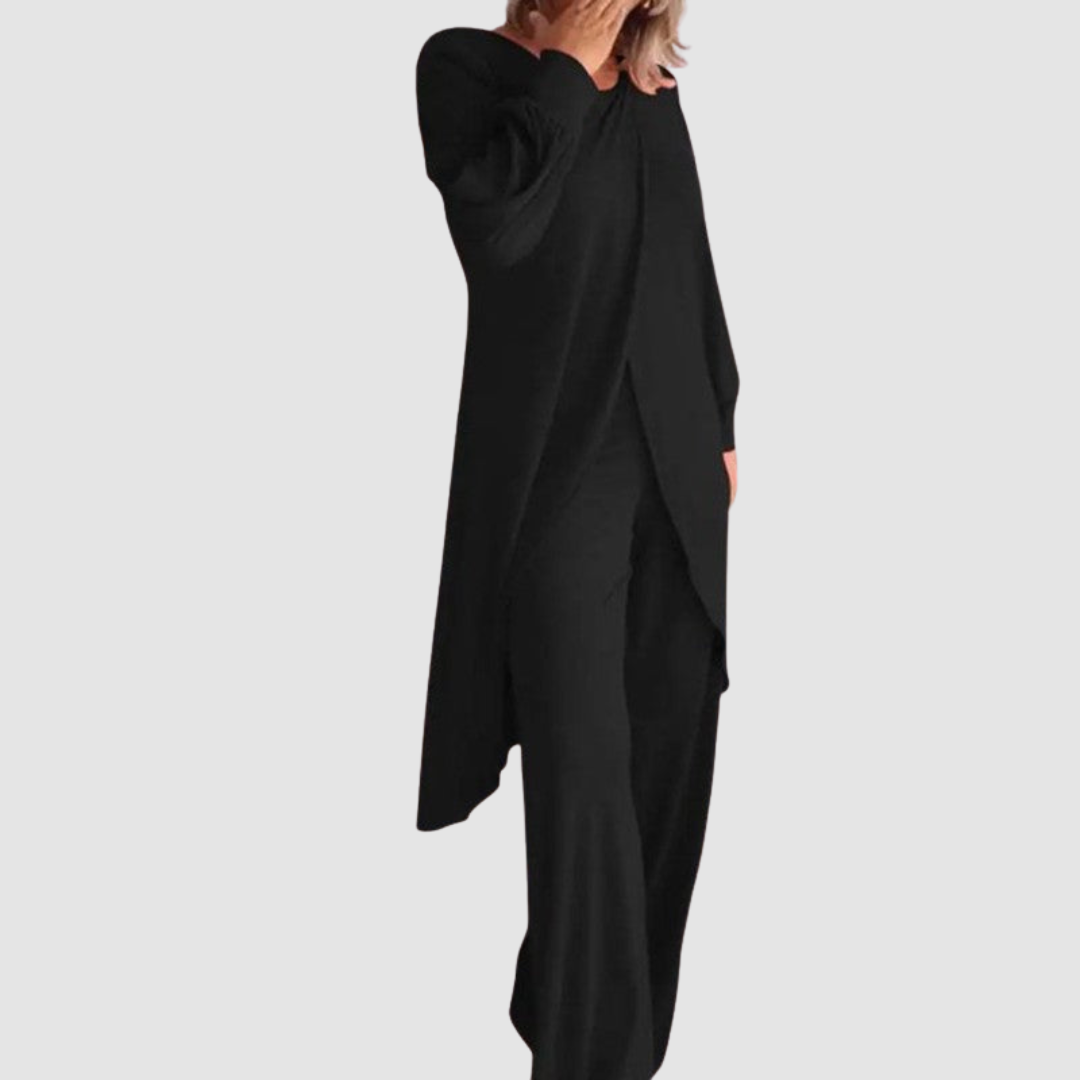 Laine | Elegant Two-Piece Set with Flowy Design and Fitted Silhouette