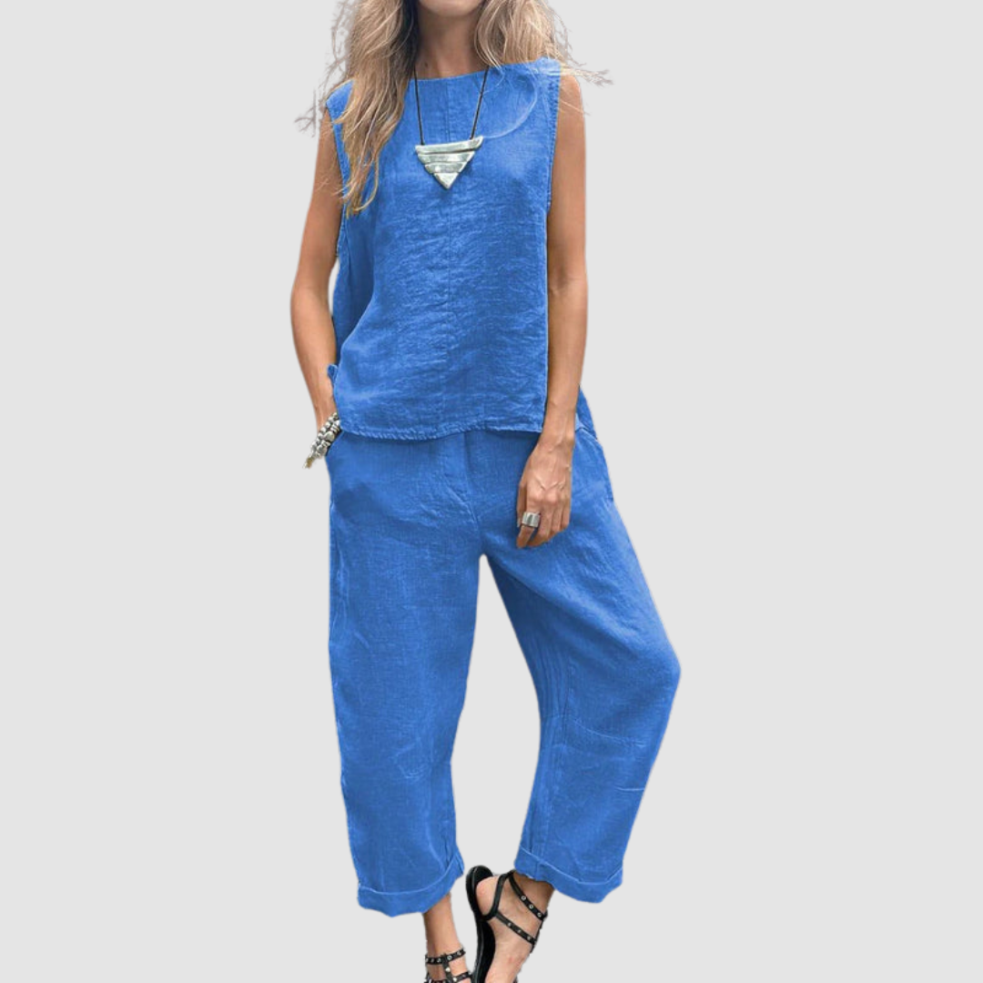 Suzette | Lightweight Two-Piece Summer Set