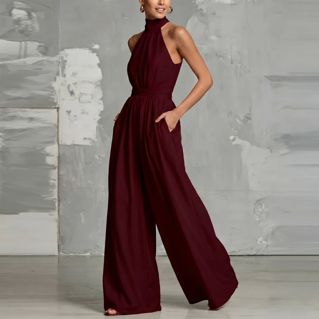 Kiarra | Elegant Jumpsuit with Tailored Fit and Wide Leg