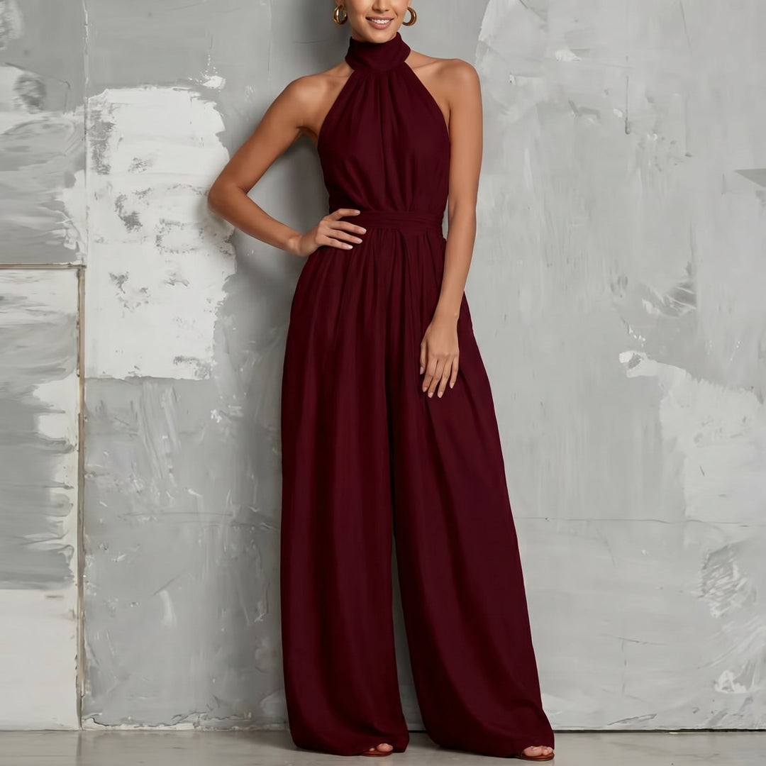 Kiarra | Elegant Jumpsuit with Tailored Fit and Wide Leg