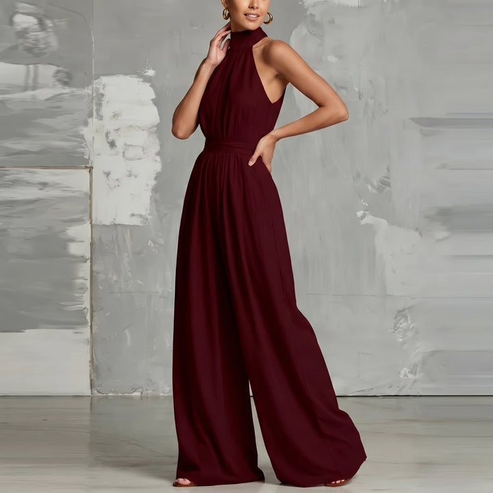 Kiarra | Elegant Jumpsuit with Tailored Fit and Wide Leg