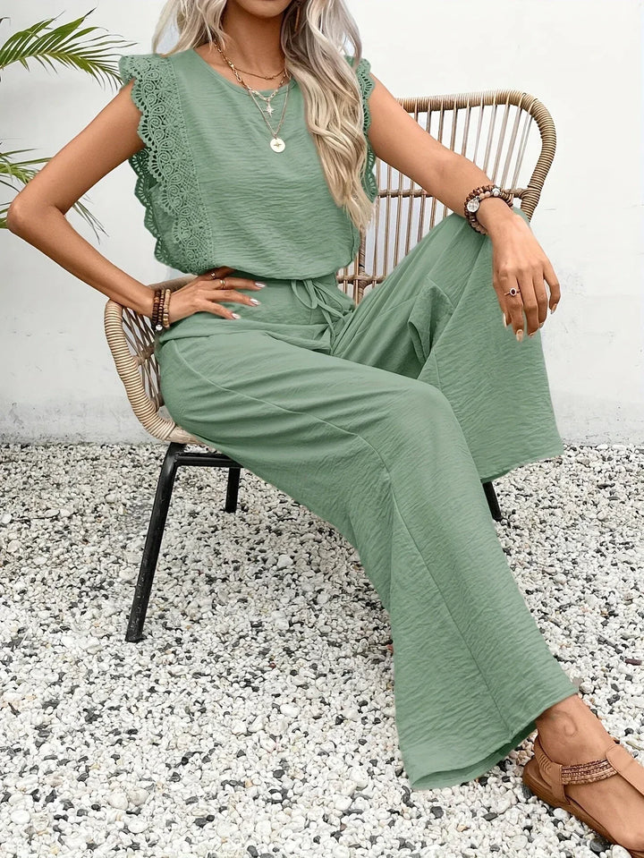 Zella Elegant Two-Piece Set - Chic Knit Ensemble