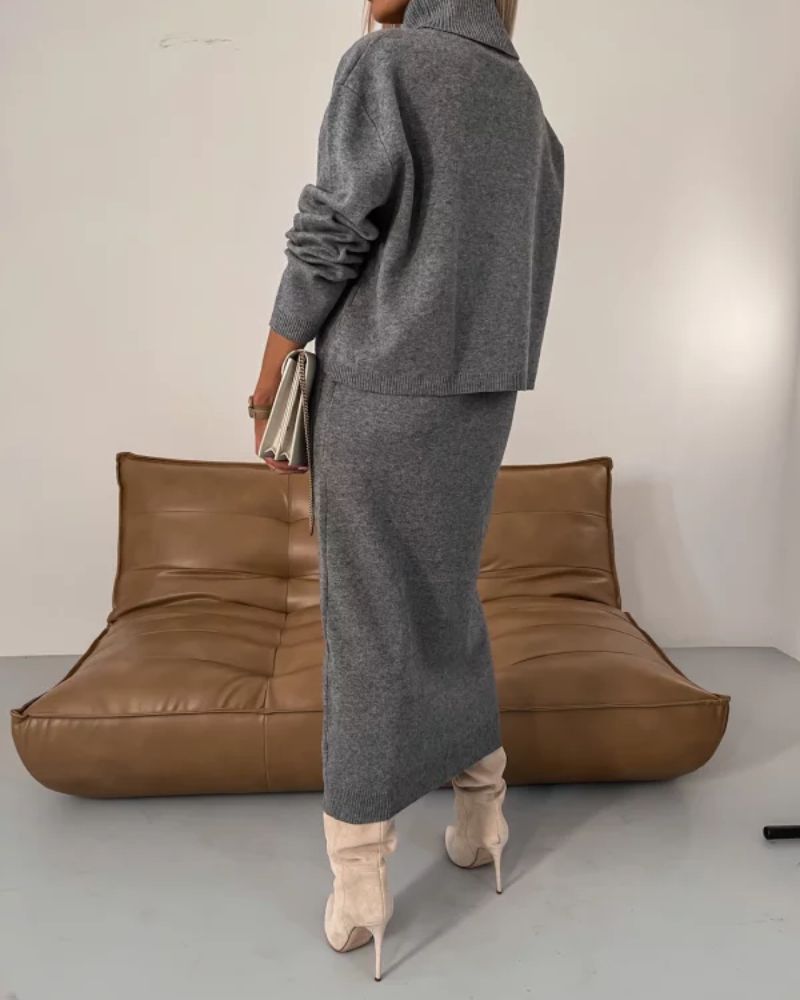 Darla | Elegant Knit Set Top