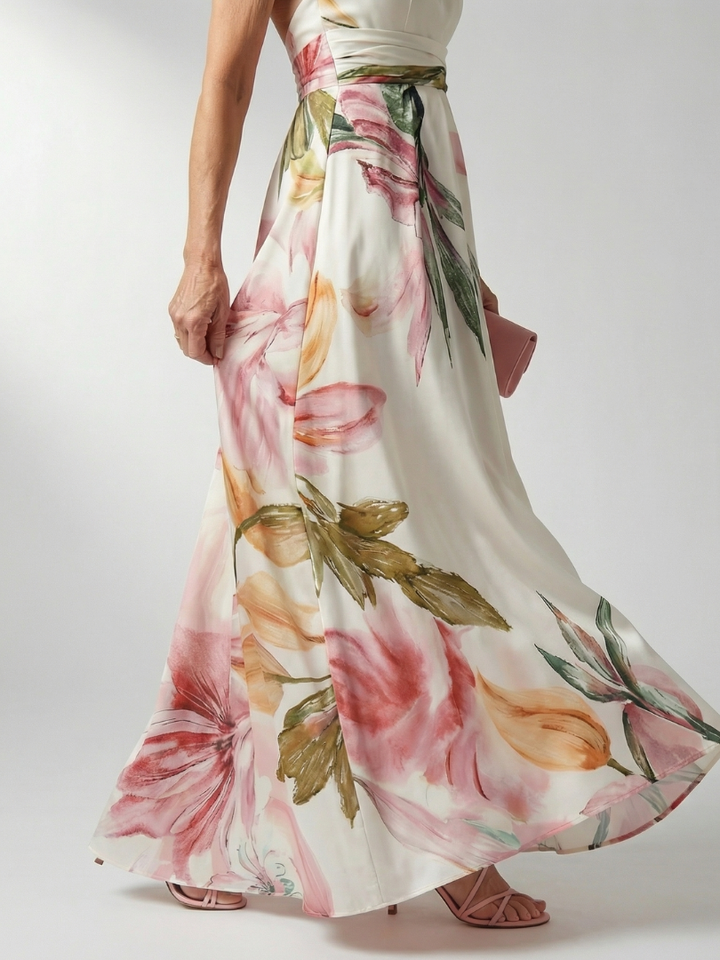 Aiyah | Floral Print Maxi Dress