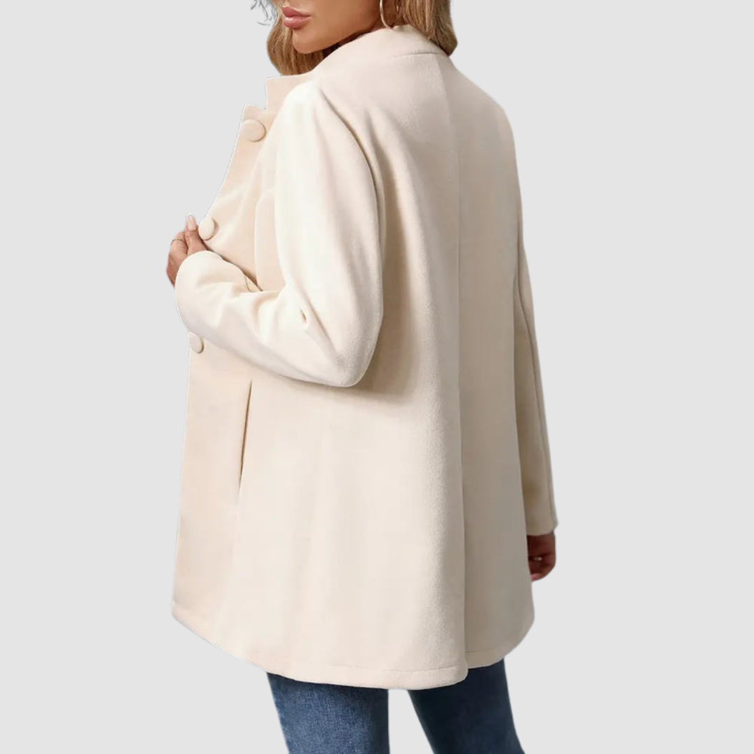 Vera Timeless Elegant Jacket - Classic Tailored Lightweight Outerwear