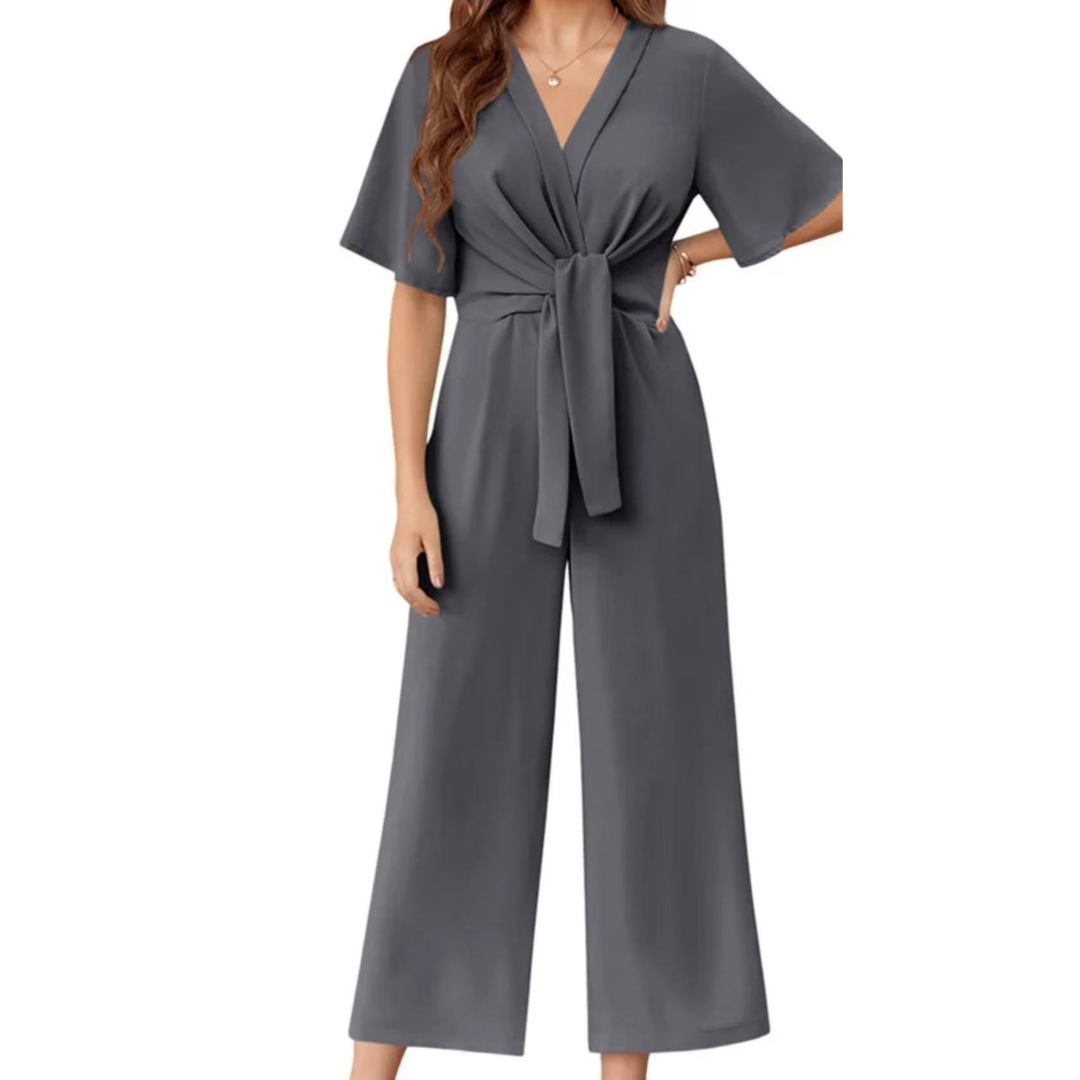 Glennie | Elegant Jumpsuit with Tailored Fit and Flared Legs