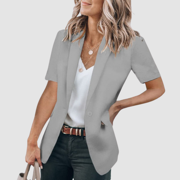 Dollie - Modern Short-Sleeve Blazer