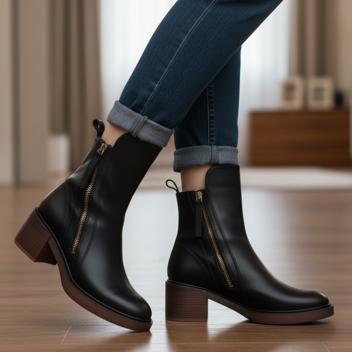 Vi™ Elegant Leather Boots | Chic Comfortable Stylish Boots