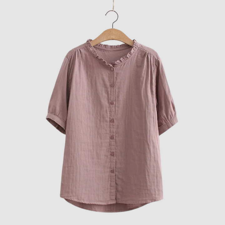 Megan | Lightweight Cotton Casual Shirt