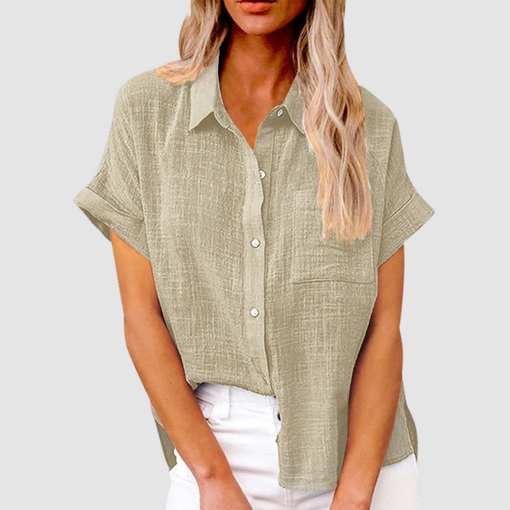 Safa - Elegant Casual Three Quarter Blouse
