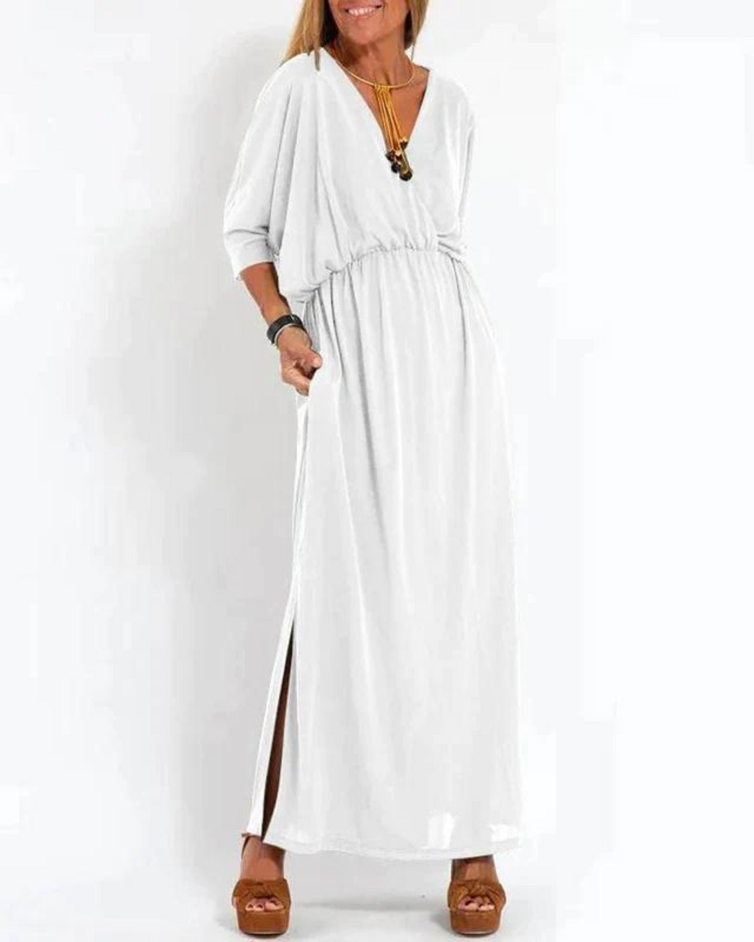 Dianna | Bohemian Print Maxi Dress