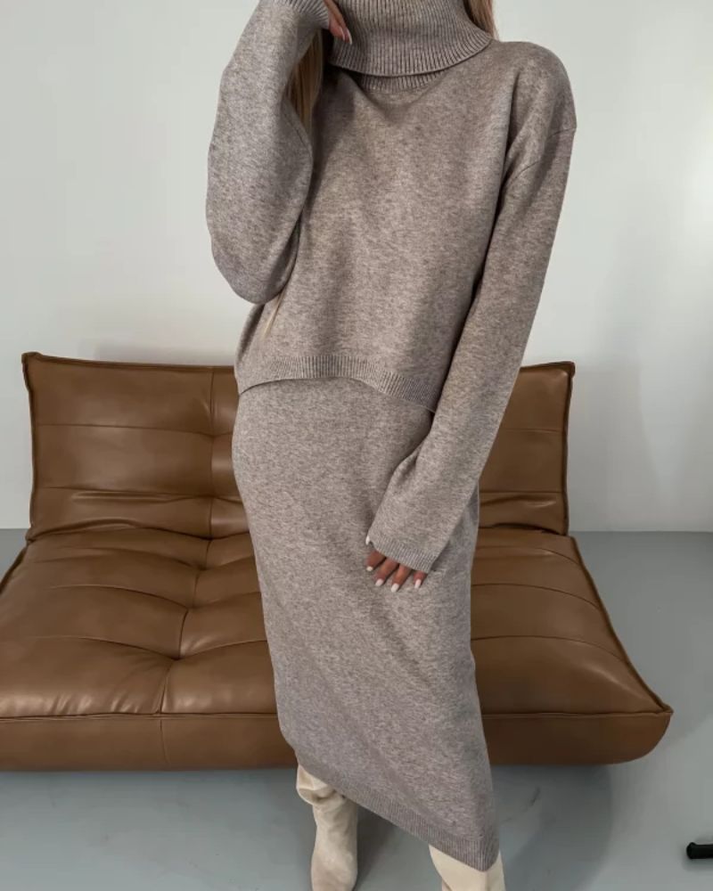 Darla | Elegant Knit Set Top
