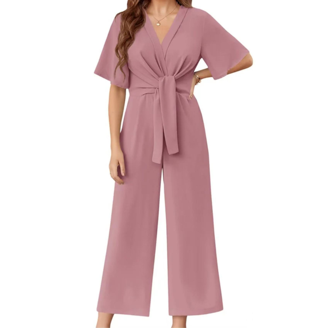Glennie | Elegant Jumpsuit with Tailored Fit and Flared Legs