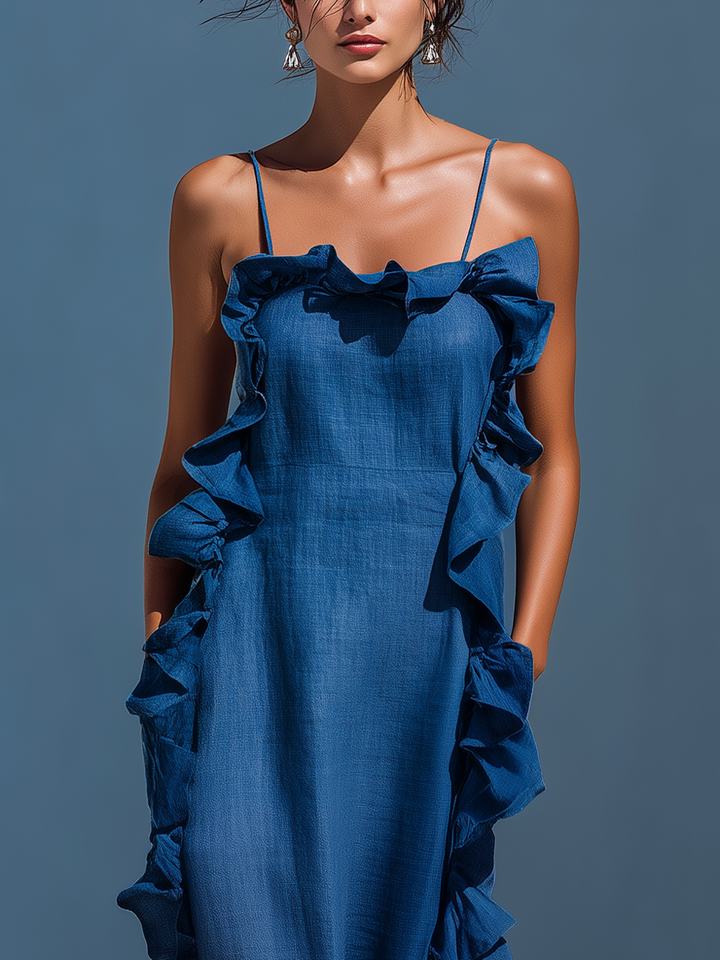 Diandra | Floral Print Chiffon Maxi Dress