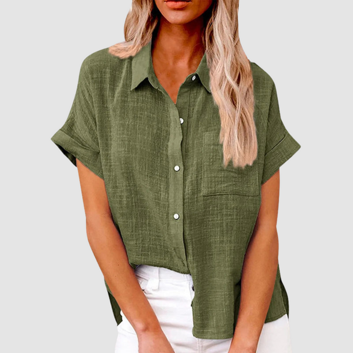 Safa - Elegant Casual Three Quarter Blouse