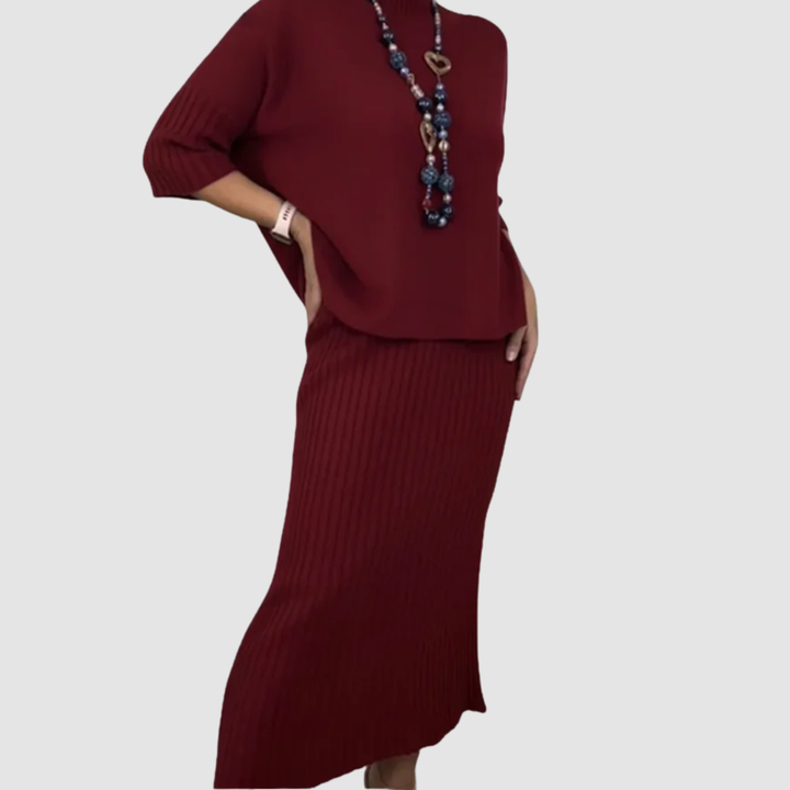 Delyssa | Elegant Two-Piece Set with Chic Design and Versatile Style