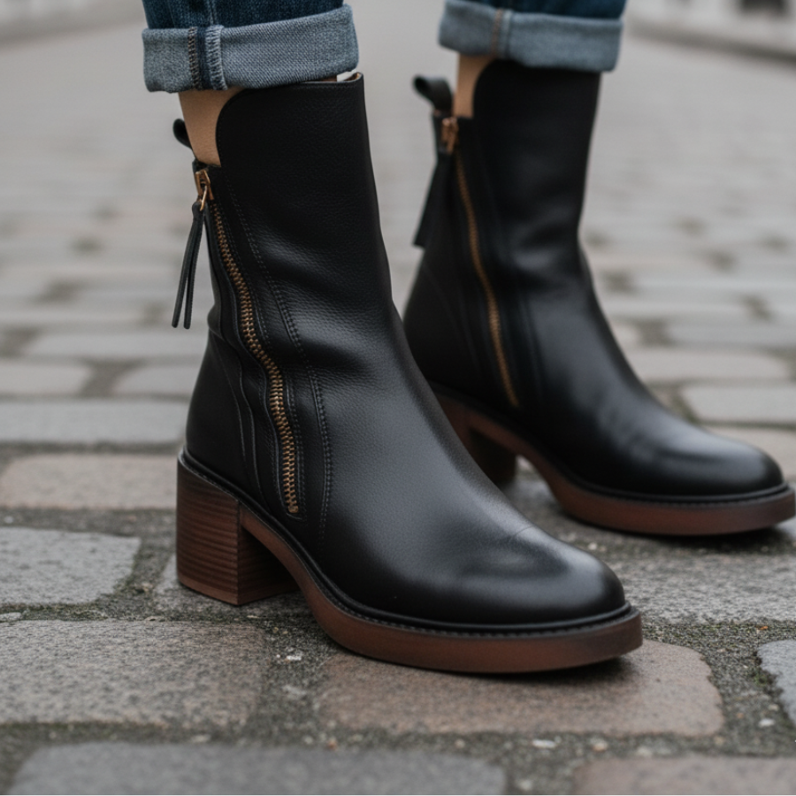Vi™ Elegant Leather Boots | Chic Comfortable Stylish Boots