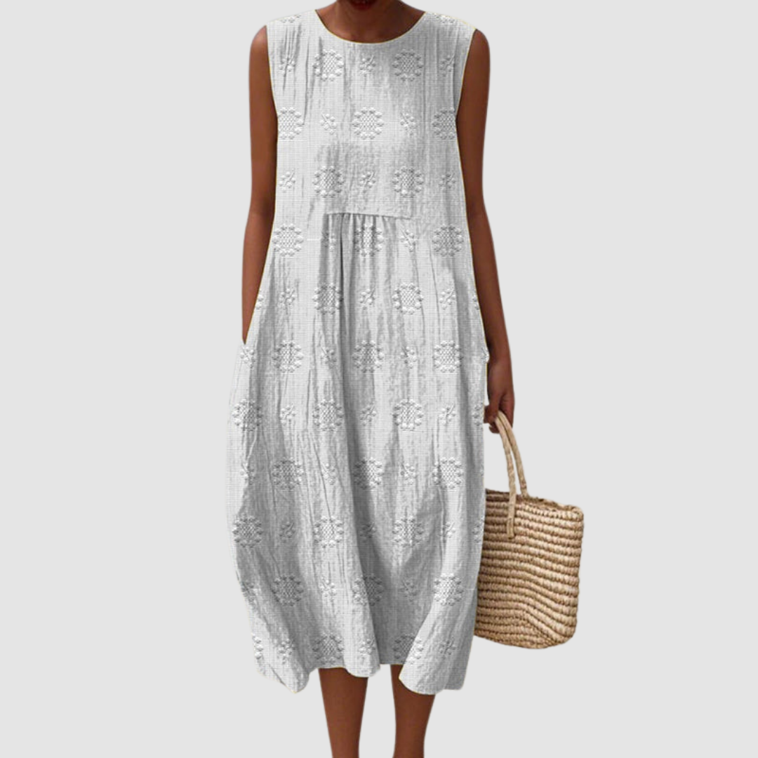 Allison | Breathable Summer Midi Dress