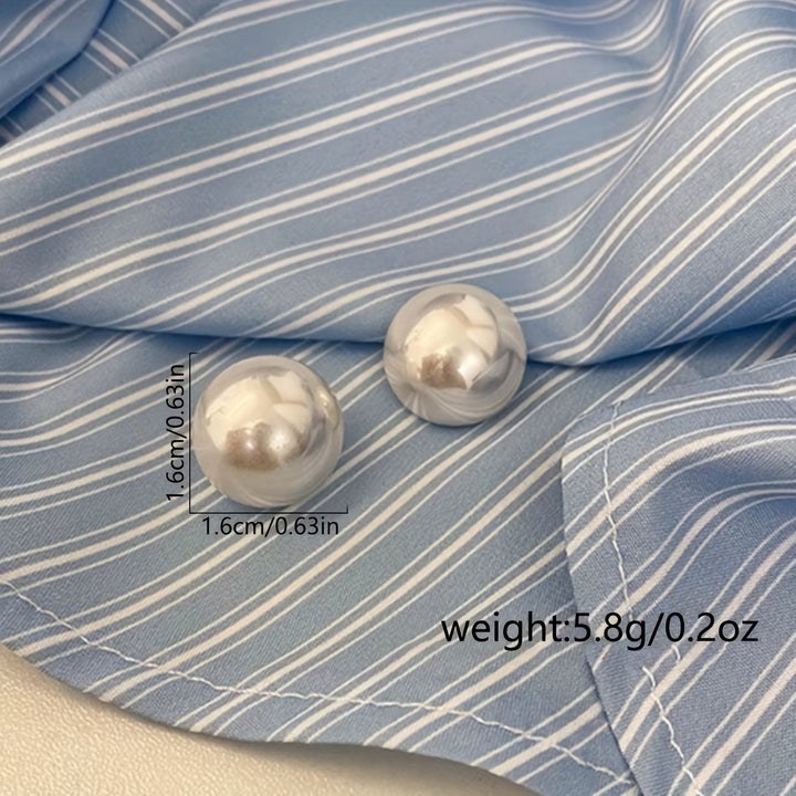 Pearl Stud Earrings - Elegant, Classic, Timeless Jewelry