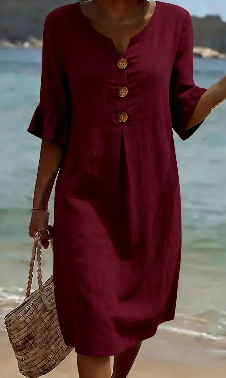 Amy's Wardrobe | Textured Long Sleeve Dress