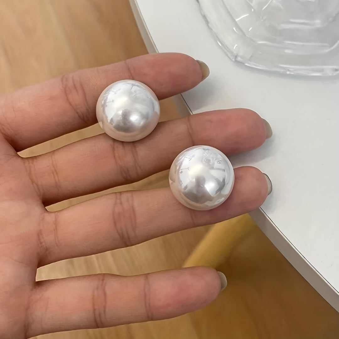 Pearl Stud Earrings - Elegant, Classic, Timeless Jewelry