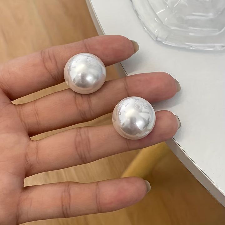 Pearl Stud Earrings - Elegant, Classic, Timeless Jewelry