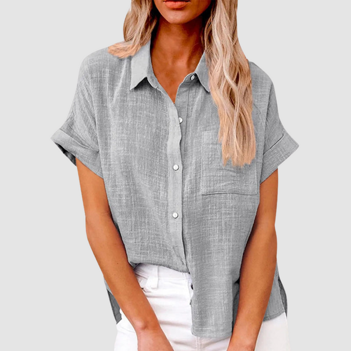 Safa - Elegant Casual Three Quarter Blouse