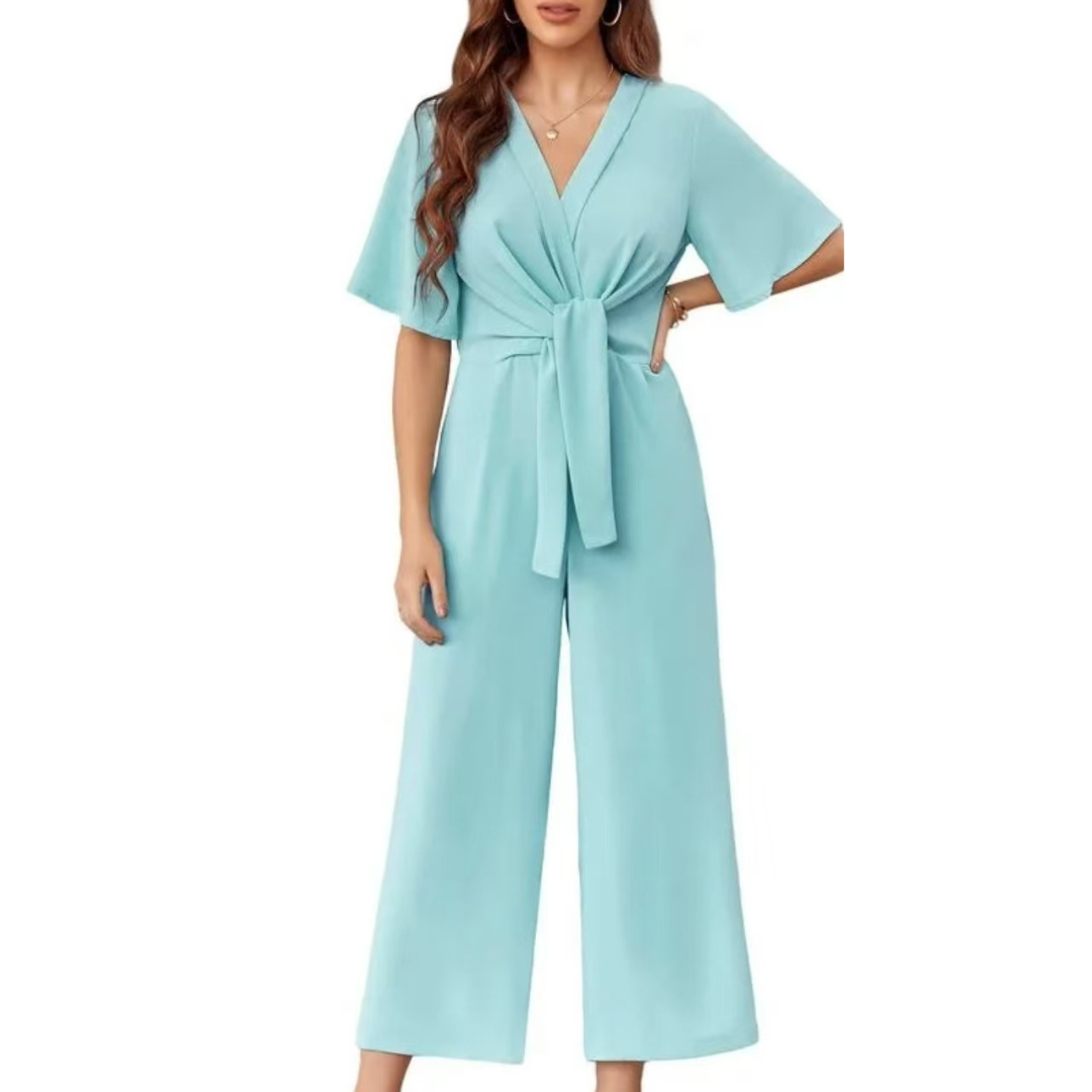 Glennie | Elegant Jumpsuit with Tailored Fit and Flared Legs