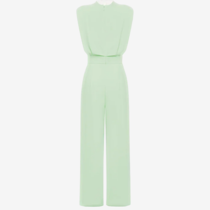 Amirah | Elegant Jumpsuit with Tailored Fit and Three Quarter Sleeves