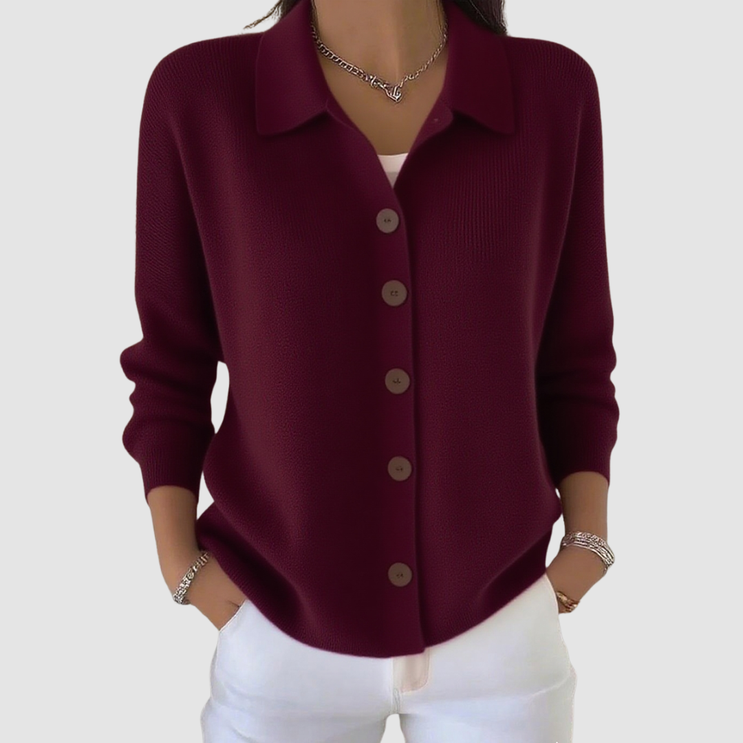 Riah | Cozy Button-Up Knit Cardigan