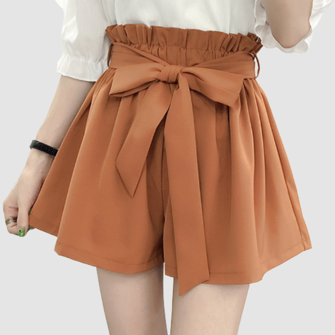 Fran | Paperbag Waist, Casual Shorts
