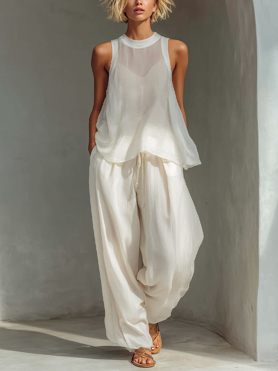Orla Elegant Set | Chic Layered Knit Ensemble