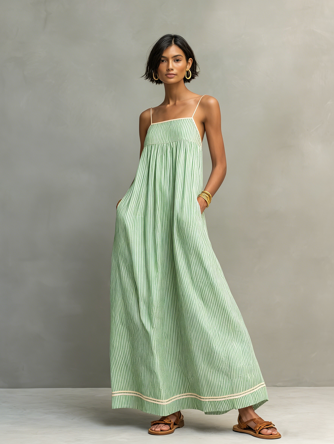 Gwenneth | Floral Print Maxi Dress