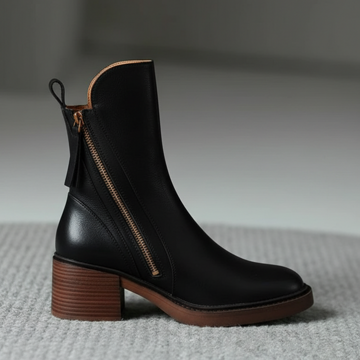 Vi™ Elegant Leather Boots | Chic Comfortable Stylish Boots