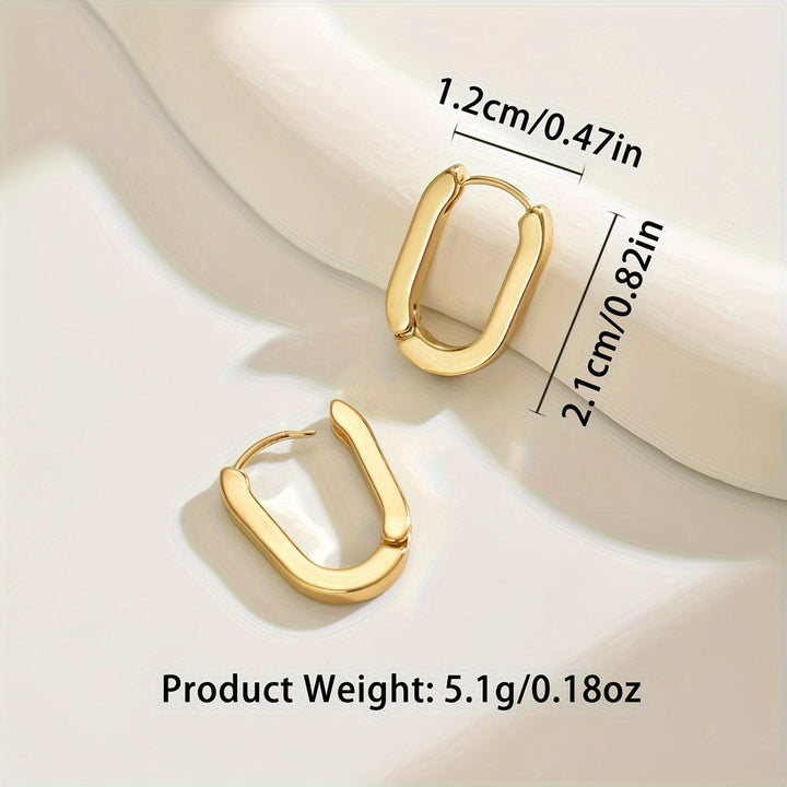 Sophisticated Geometric Hoop Earrings | Elegant, Statement, Modern Accessories