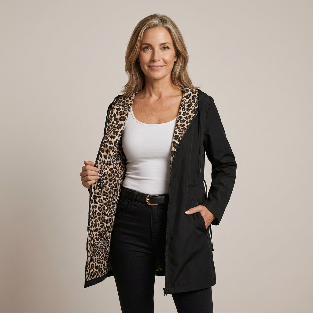 Nikkie Reversible Hooded Coat | Stylish Versatile Outerwear