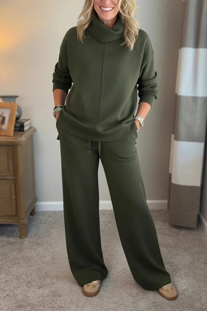 Farah - Comfortable Set Knit Top