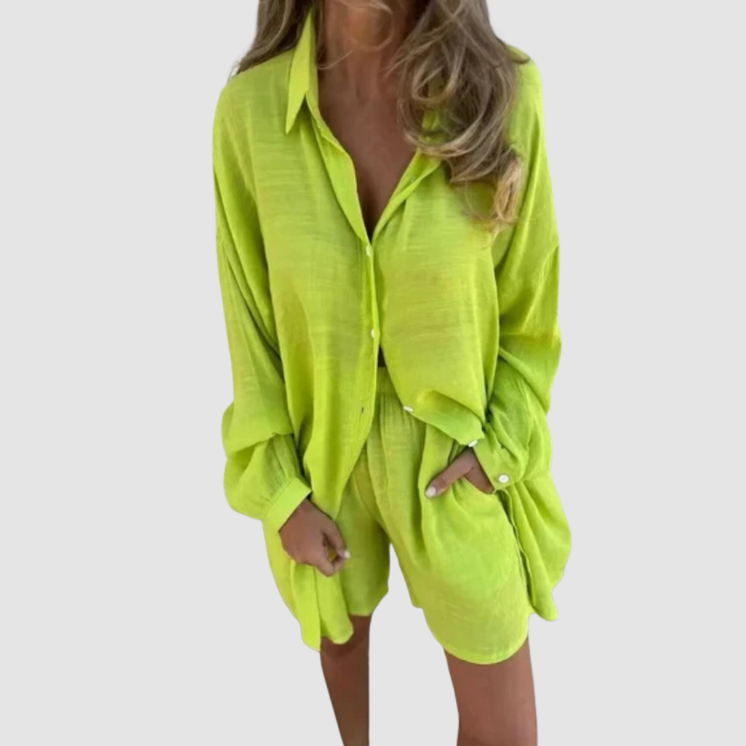 Gennie - Stylish Two Piece Set | Chic Casual Knit Outfit