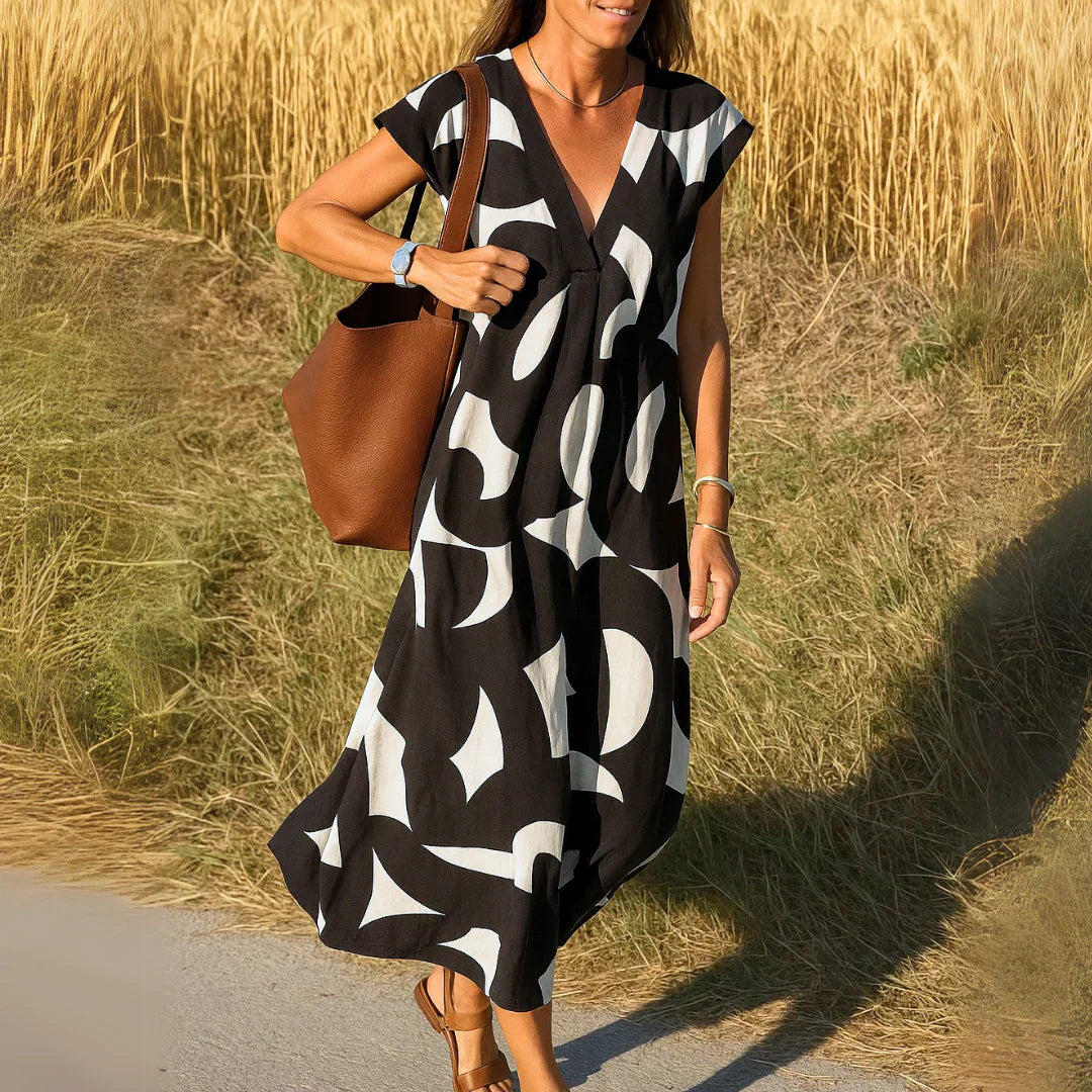 Amy's Wardrobe | Cutwork Detail Maxi Dress