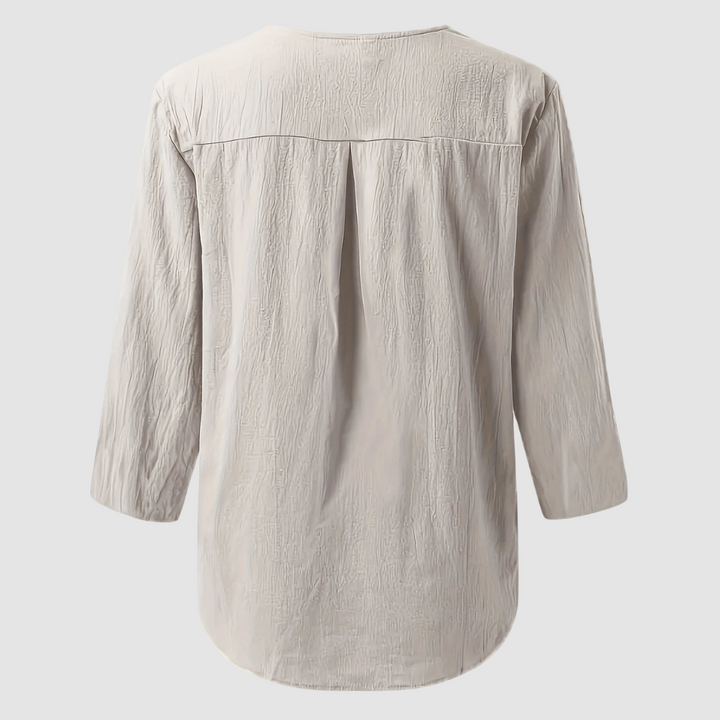 Melisa | Casual Cotton Linen Blouse