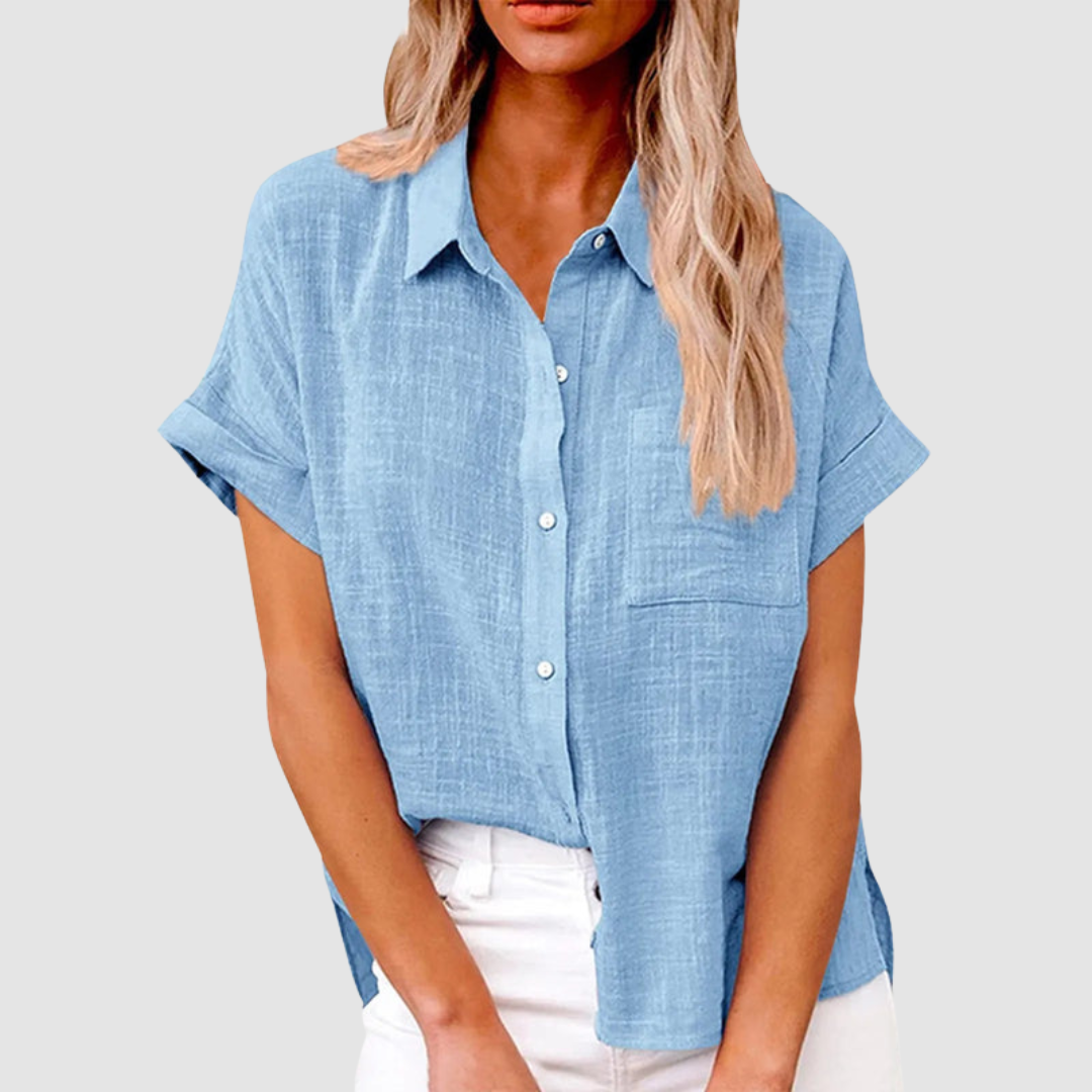 Safa - Elegant Casual Three Quarter Blouse
