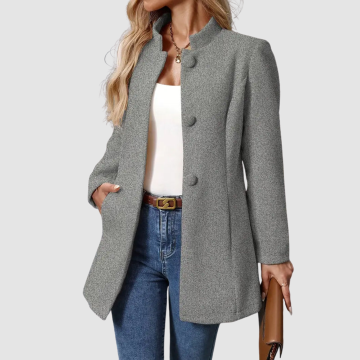 Vera Timeless Elegant Jacket - Classic Tailored Lightweight Outerwear