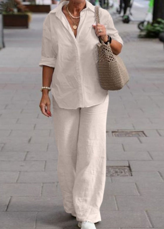 Denice - Elegant Casual Two Piece Set | Chic Knit Ensemble