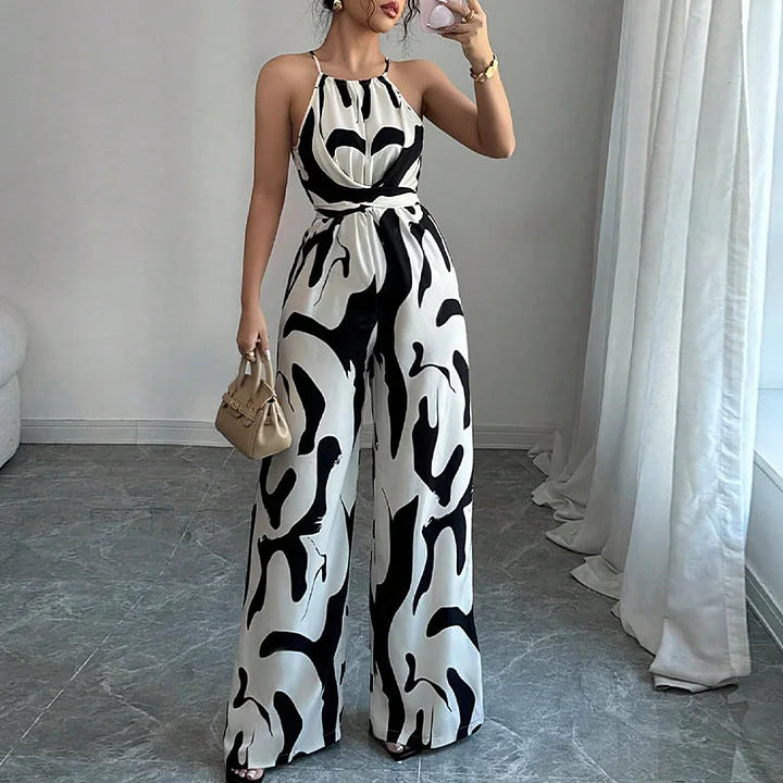 Jillanne - Elegant Backless Jumpsuit