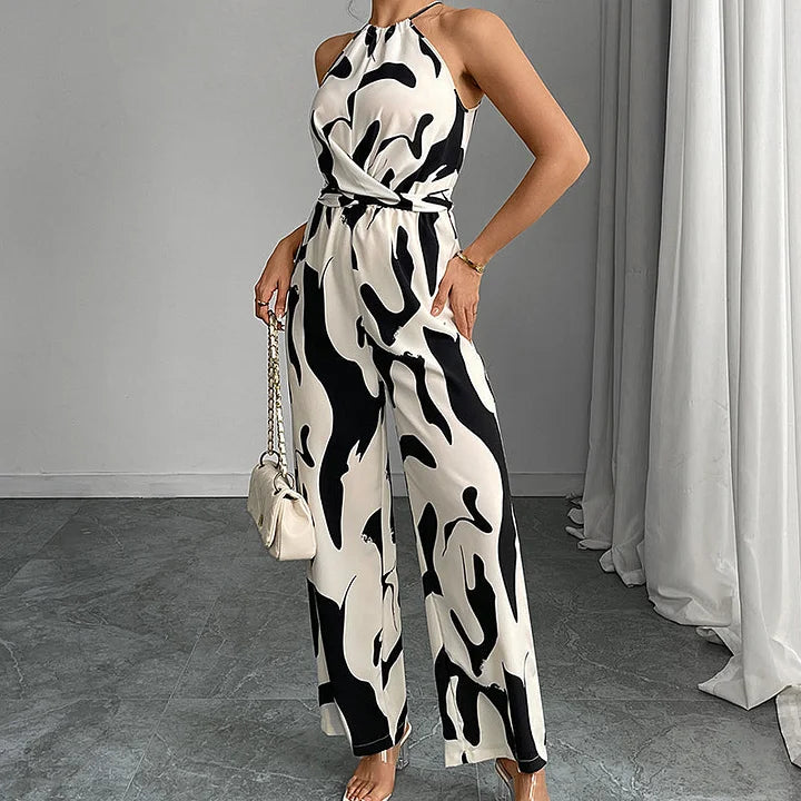 Jillanne - Elegant Backless Jumpsuit