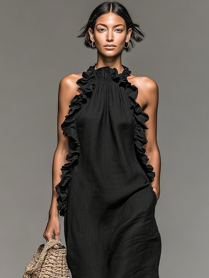 Gladys | Elegant Maxi Dress with Pockets