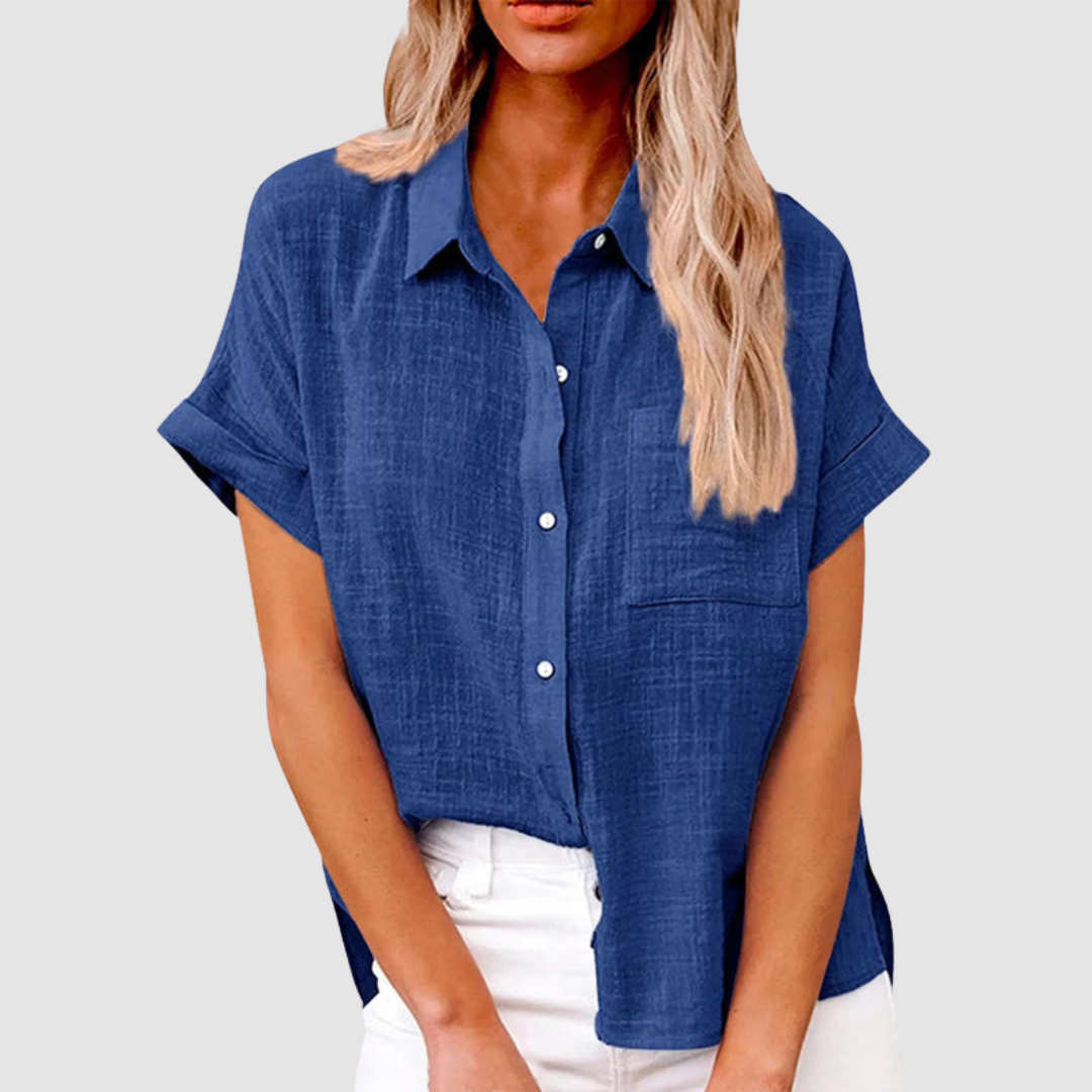 Safa - Elegant Casual Three Quarter Blouse