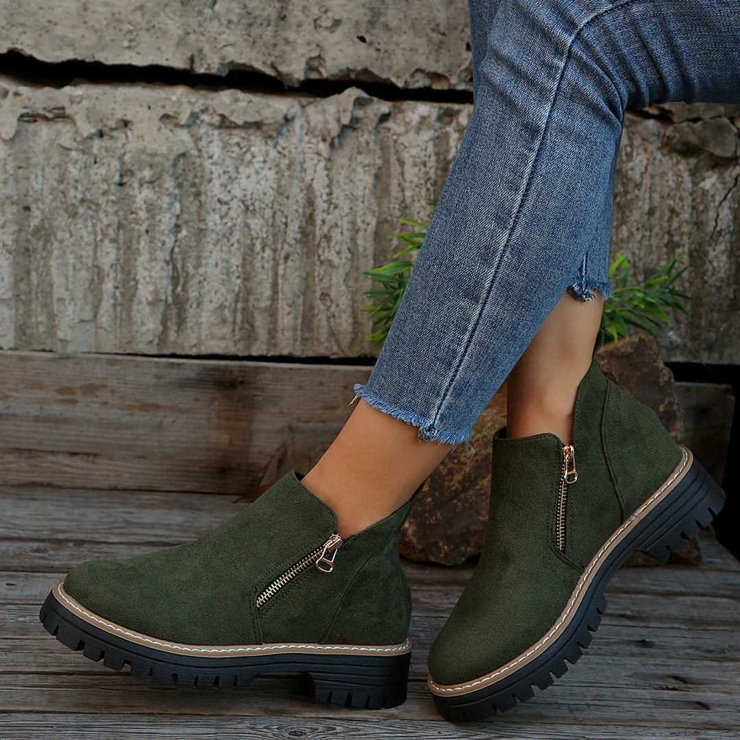 Ramona | Leather Ankle Boots