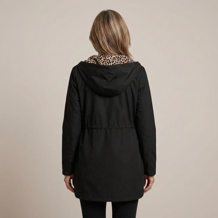 Nikkie Reversible Hooded Coat | Stylish Versatile Outerwear
